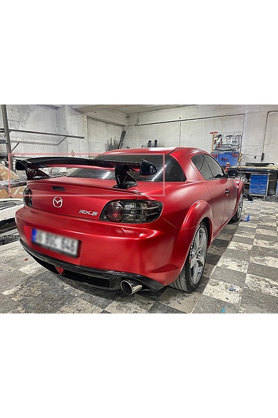 Genel Markalar MAZDA RX8 DTM SPOYLER FİBERGLASS BOYASIZ A+ KALİTE