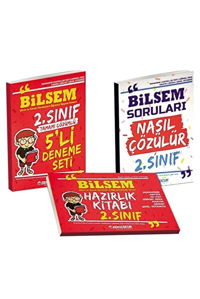 Zeki Çocuk Yayınları Zeki Çocuk 2. Sınıf Bilsem Hazırlık Seti