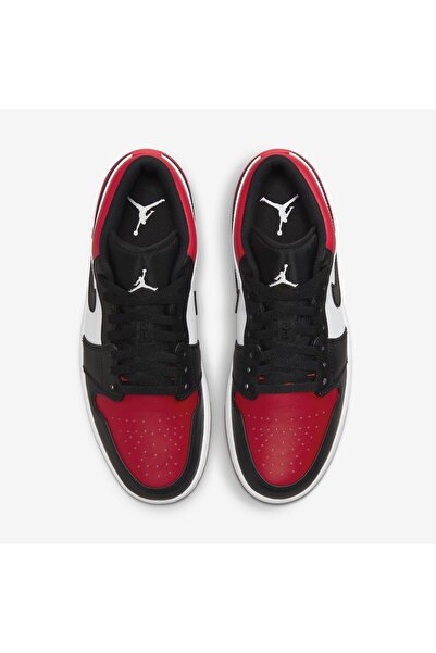Nike Air Jordan 1 Low 'bred Toe' Erkek Spor Ayakkabı