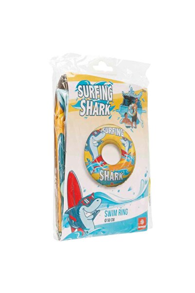 Sunman عوامة نجاة على شكل قرش ركوب الأمواج مقاس 50 سم