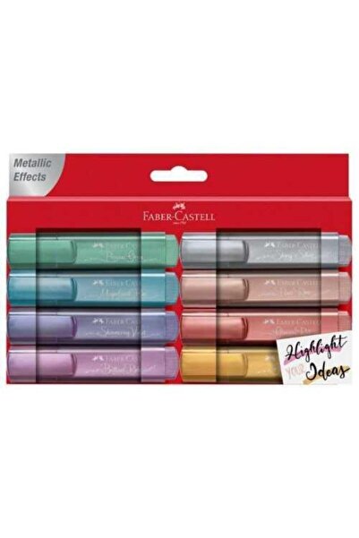 Faber Castell Faber-castel 46 Highlighter Pen 8 Colors Carton