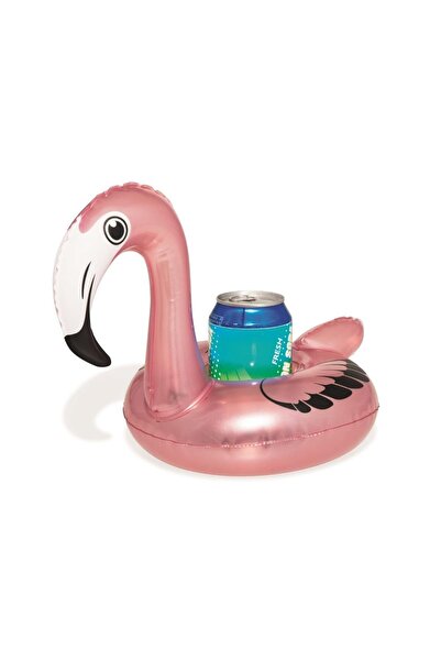 BESTWAY Güven Toy - 2 Pieces Flamingo and Peacock Cup Holder, Sea and Pool