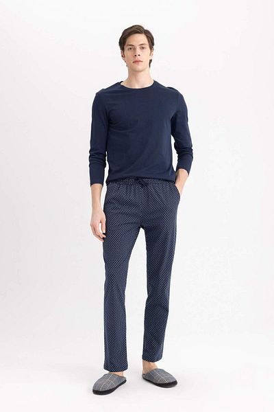 DeFacto Μπλούζα πιτζάμα Regular Fit Crew Neck Basic
