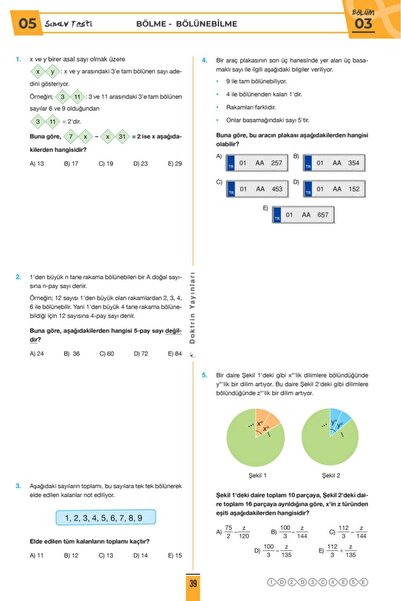 Doktrin Yayınları Tyt Sıfırdan Sonsuza Bomba Matematik Ve Geometri Soru Bankası (2 KİTAP)