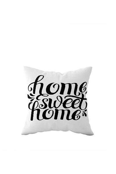 on the clouds Sweet Home Single Side Hidden Zipper Pillow Case Throw Pillow Sofa Pillow Case