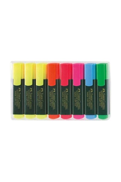 Faber Castell قلم تمييز فابر كاستل 6+2 كيس