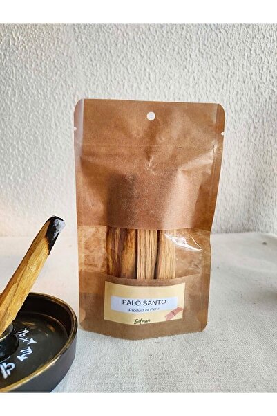 Solman Palo Santo Ağaç Tütsü Peru Menşeili Orijinal Arınma Tütsüsü 25-30 gr