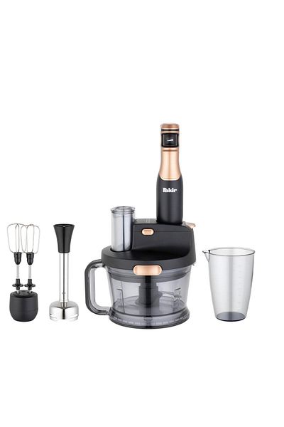 Fakir Speed Quadro Blender Set - Black and Cupure