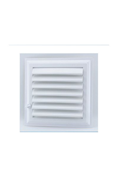 bautech Bathroom Wc Plastic Shutter Ventilation Fan 55 x 65