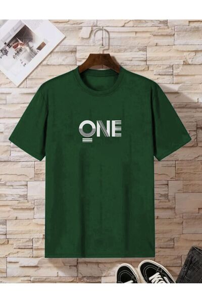 MEİLİFENG Muška oversize majica - sa printom "One"