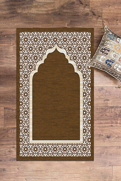 EY HOME Covoraș de rugăciune digital cu imprimeu lavabil, cadou elegant, 70x130 cm