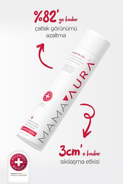 MAMAAURA Anti Stretch Mark and Anti-Cellulite - Shape Me Oil 150 ml