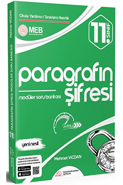Paragrafın Şifresi Yayınları Paragrafın Şifresi 11. Sınıf Paragraf Modüler So...