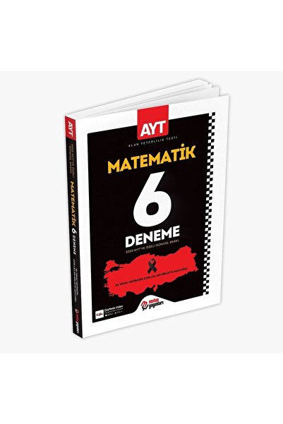 Metin Yayınları Ayt Matematik 6'lı Deneme 2023 Özel Baskı