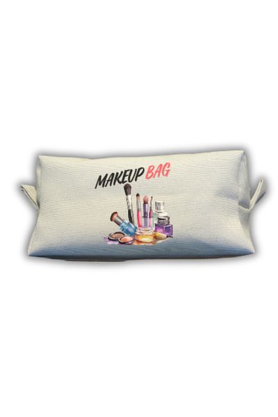 Saiza 300 Gram Lined Canvas Makeup Bag