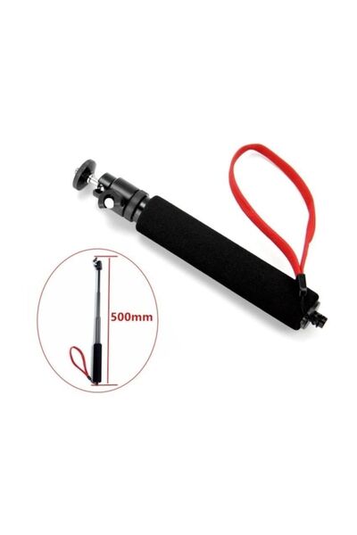 Gplus Teleskopik Universal Aksiyon Kamera Monopod Selfie Çubuk Aparatı