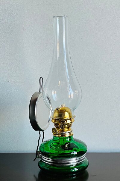 Seltar Home Goods Nostaljik Gaz Lambası Büyük Boy Yeşil No:14