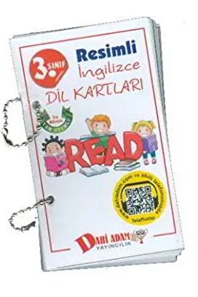 Dahi Adam Yayıncılık 3. Sınıf Resimli Ingilizce Dil Kartı / Kolektif / / 9786...