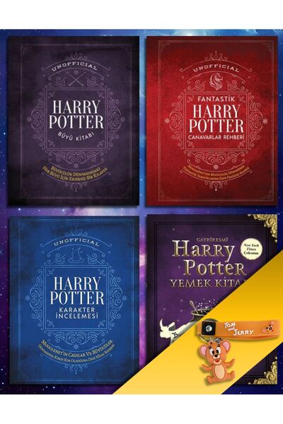 Martı Yayınları Harry Potter Gayriresmi Kitap Seti ( 4 Kitap ) - Martı Yayınl...