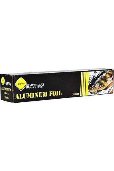 Rotto Alüminyum Folyo 30 Cm 100 Metre 12 Micron 1 Adet Kutulu