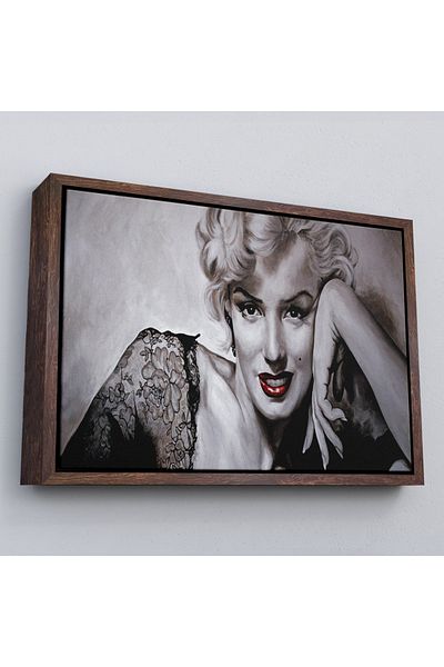 Harita Sepeti Pictură decorativă de perete Marilyn Monroe cu cadru-6610