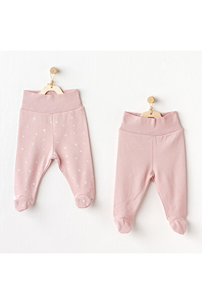 andywawa Set of 2 Baby Booties Pants - Puppy Gazelle Footed Pants