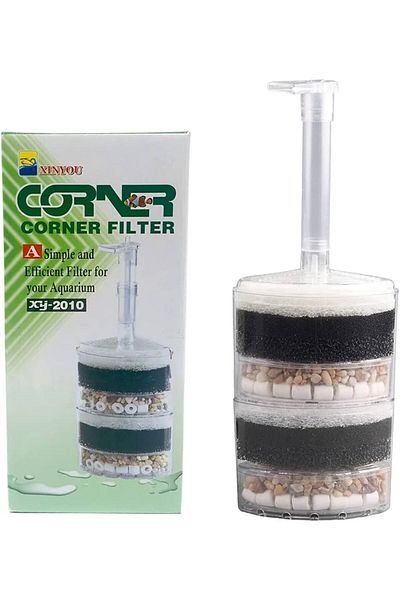 Xinyou Xy-2010 Plastic Biological Corner Filter (Filled Inside)