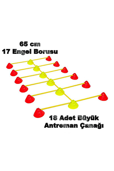 SCUCS 75 Parça Tam Profesyonel Antrenman Seti Taşıma Ve Saklama Çantalı