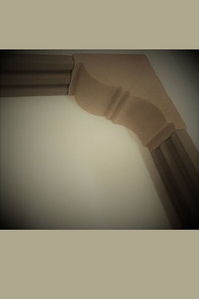 Europiyer 12 Cm Genişliğinde Kapı Kiriş Kemer Lambri Seti