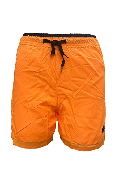 parypary Çocuk Deniz Şort Mayo Fermuar Cepli Hızlı Kuruma