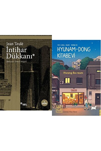 Sel Yayıncılık İntihar Dükkanı + Hyunam-Dong Kitabevi / 2 Kitap Set