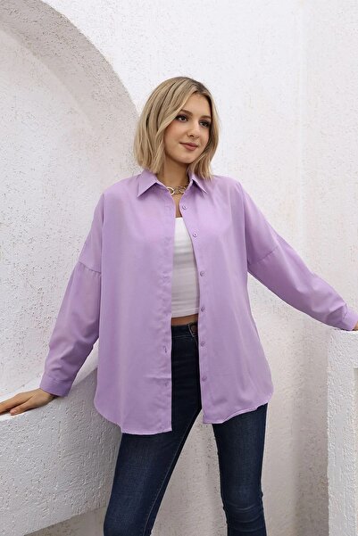 Yeliz ΓΥΝΑΙΚΕΙΟ ΠΟΥΚΑΜΙΣΟ OVERSIZED YLZ