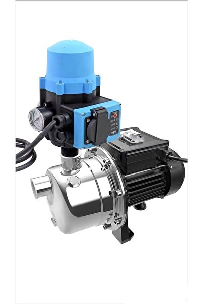 Genel Markalar Bakır Sargılı Jet 1.5 Hp Paslanmaz Su Pompası Hidrofor Otomak ...