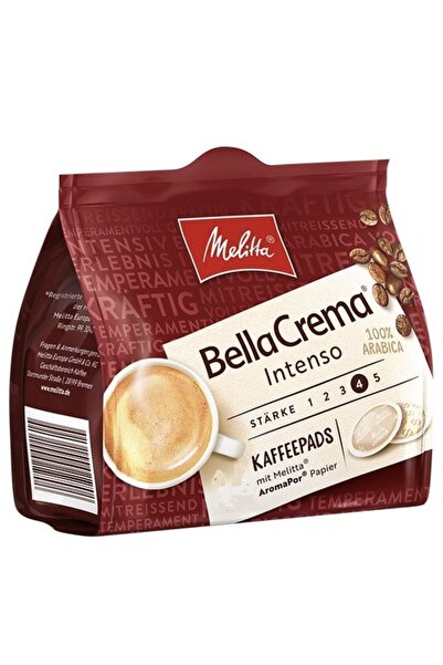 AlohamoraShop Melitta BellaCrema Intenso 16 Cafe Pad متوافق مع ماكينة القهوة ...