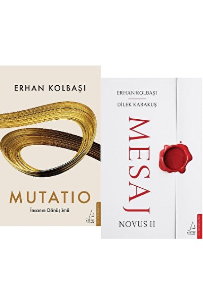 Destek Yayınları Mutatio + Mesaj / Erhan Kolbaşı 2 Kitap Set
