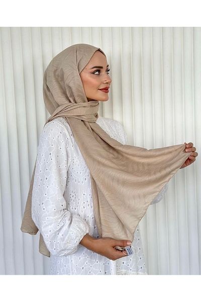 Misa Bamboo Jacquard Patterned Shawl