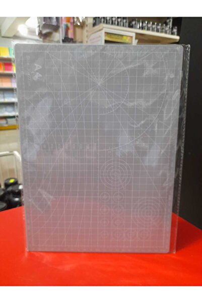 gebzeli Kesim Matı Kesim Altlığı A4 Ebatında Gri Renk Çift Taraflı 30*22cm Ka...
