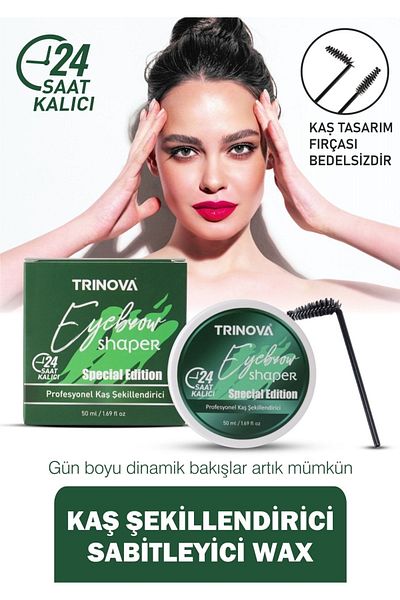 Trinova Eyebrow Stabilizer Styling Wax with Collagen 50ml