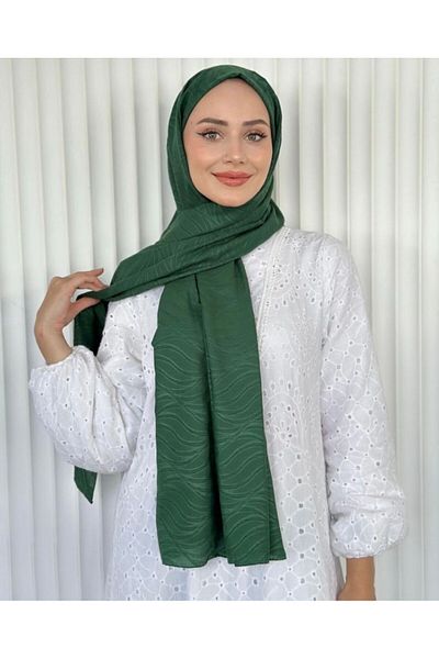 Misa Bamboo Jacquard Patterned Shawl