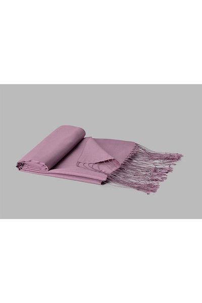ARMANDA 100% Silk Shawl - Matte Dried Rose