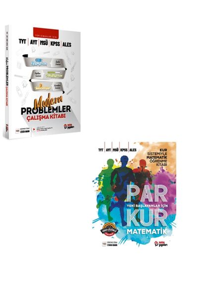 Metin Yayınları Problemler Çalışma Kitabı Modern Tyt Parkur Matematik Öğrenme...