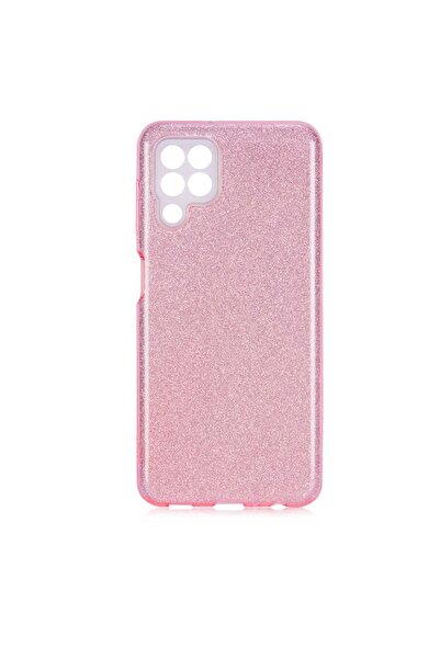 ZM STORE Samsung Galaxy A22 / M22 / M32 Uyumlu Kılıf Renkli Simli Parlak Shin...