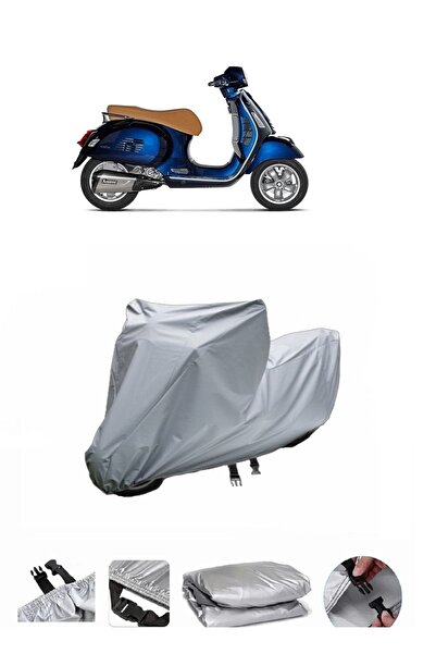wovex Vespa Gts 300 Super - مشمع دراجة نارية، متوافق مع الحقيبة الخلفية