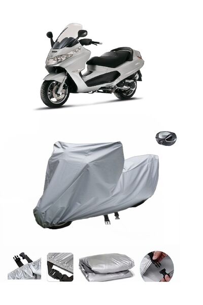 wovex The Piaggio X8 400 IE Motorcycle Cover is not compatible with the rear ...