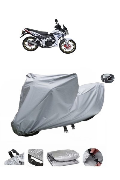 wovex The Yıldız 130 Motorcycle Cover is not compatible with rear Bag .