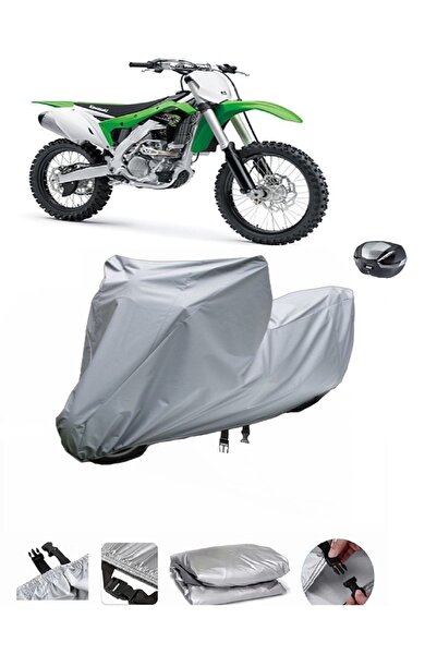wovex Kawasaki Kx 250f - مشمع الدراجة النارية، الحقيبة الخلفية غير متوافقة