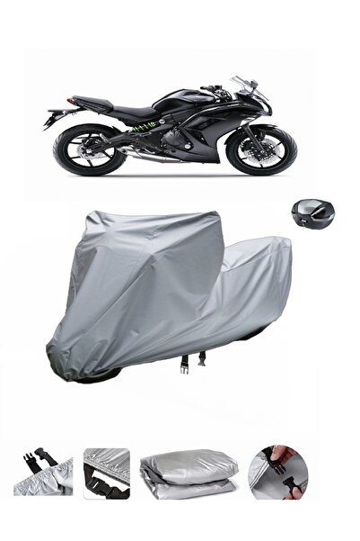 wovex Er-6 F Kawasaki Motorcycle Tarpaulin - Back Bag Compatible