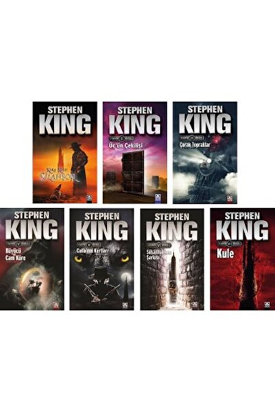 Altın Kitaplar Stephen King - Kara Kule Serisi- 1-2-3-4-5-6-7  ( 7 Kitap Set )