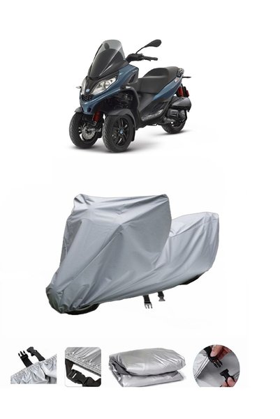 wovex The Piaggio MP3 300 motorcycle cover is not compatible with the rear Bag .