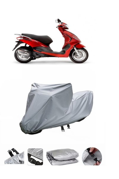 wovex The Piaggio Fly 100 motorcycle cover is not compatible with the rear Bag .